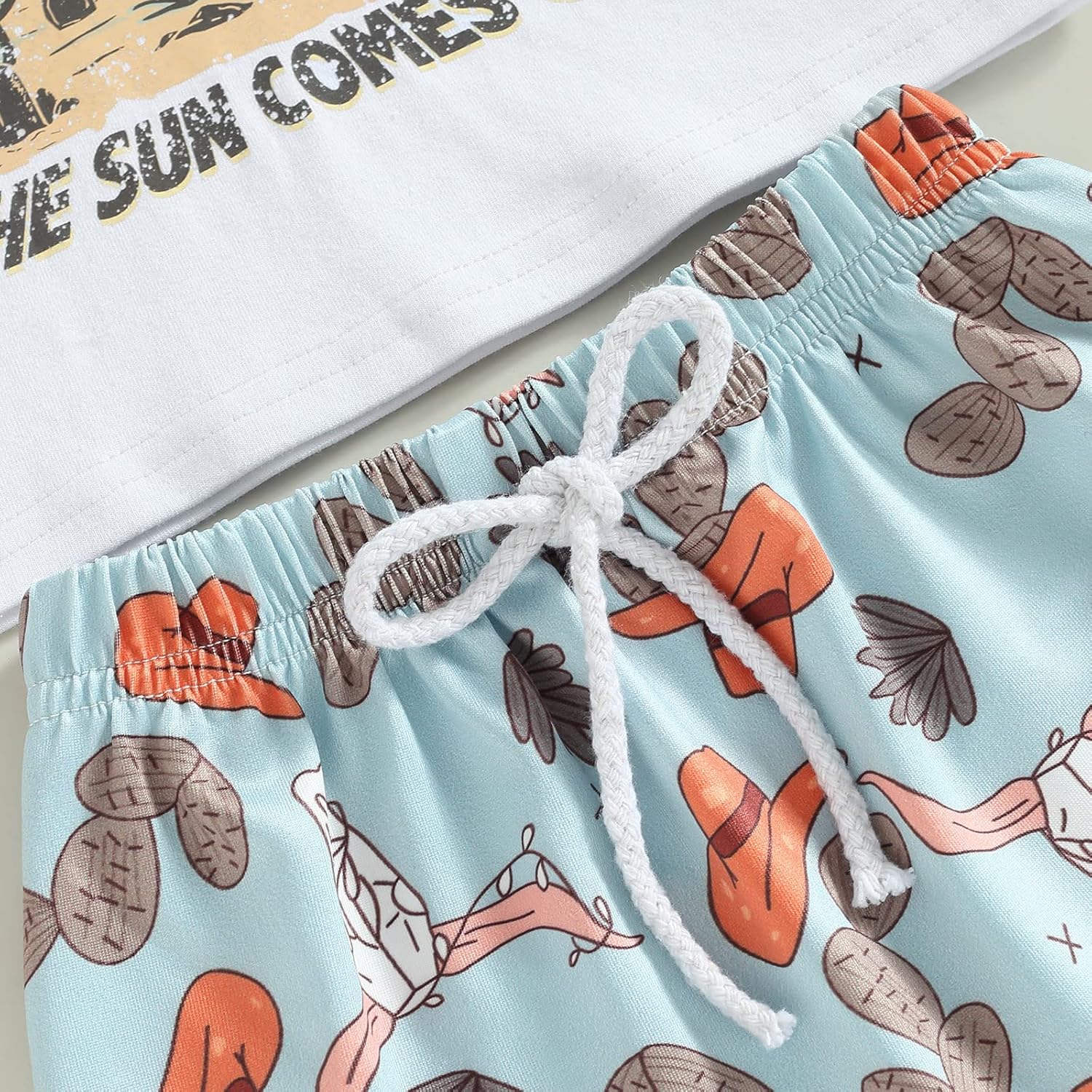 Dinosaur Letter Print Kids Toddler Set