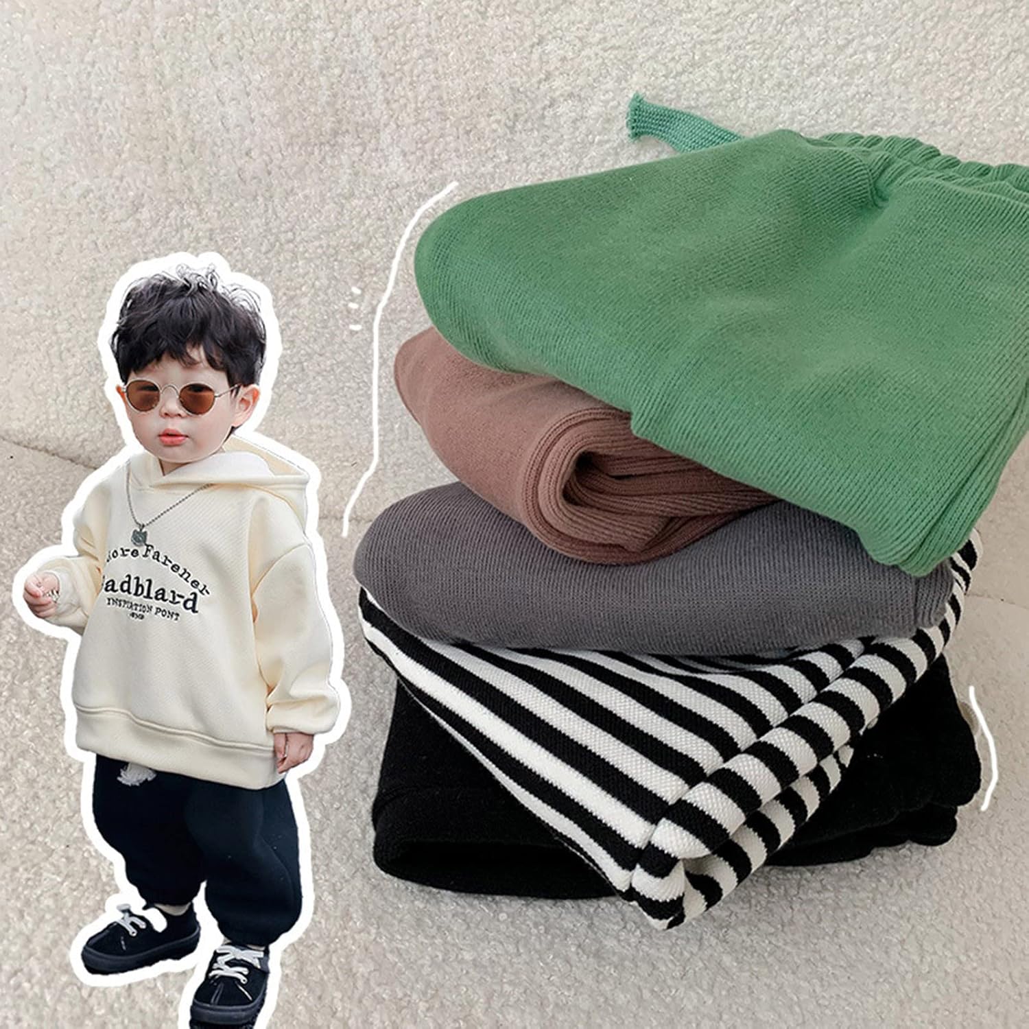 Cutie Little Toddler Fleece Panted with Astr_AST