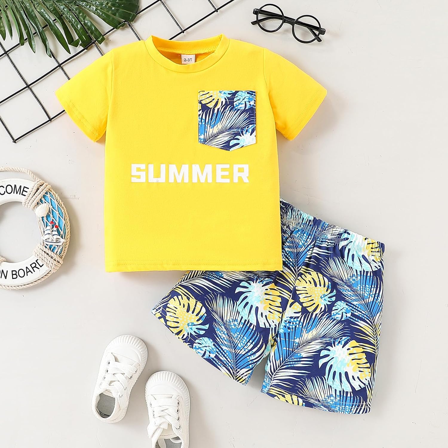 Summer Vibes Toddler Boys Outfits