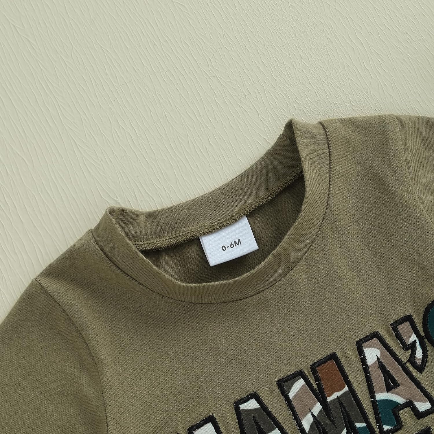 Toddler Camouflage T-Shirt Shorts Set for Boys