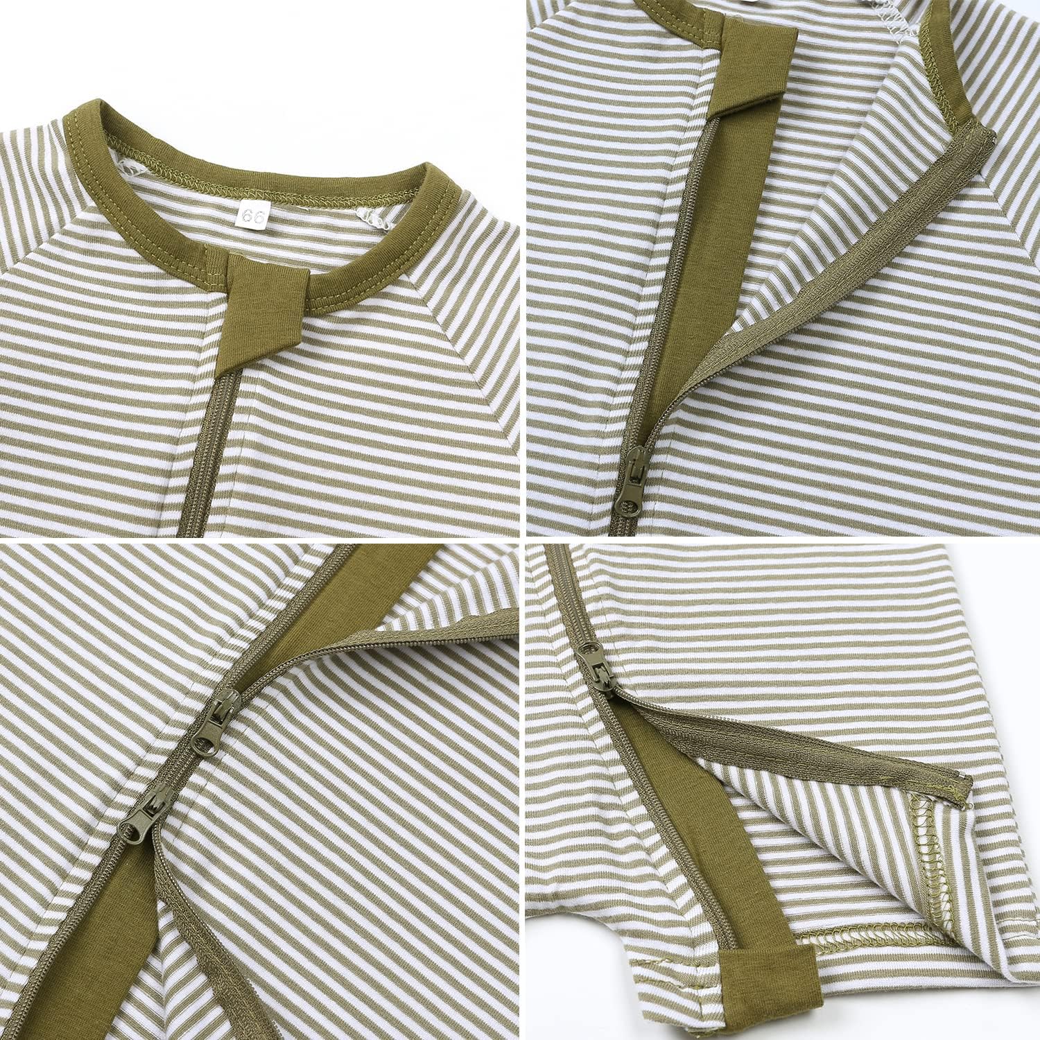 BeVSlley 2-Piece Baby Romper Set for Boys and Girls