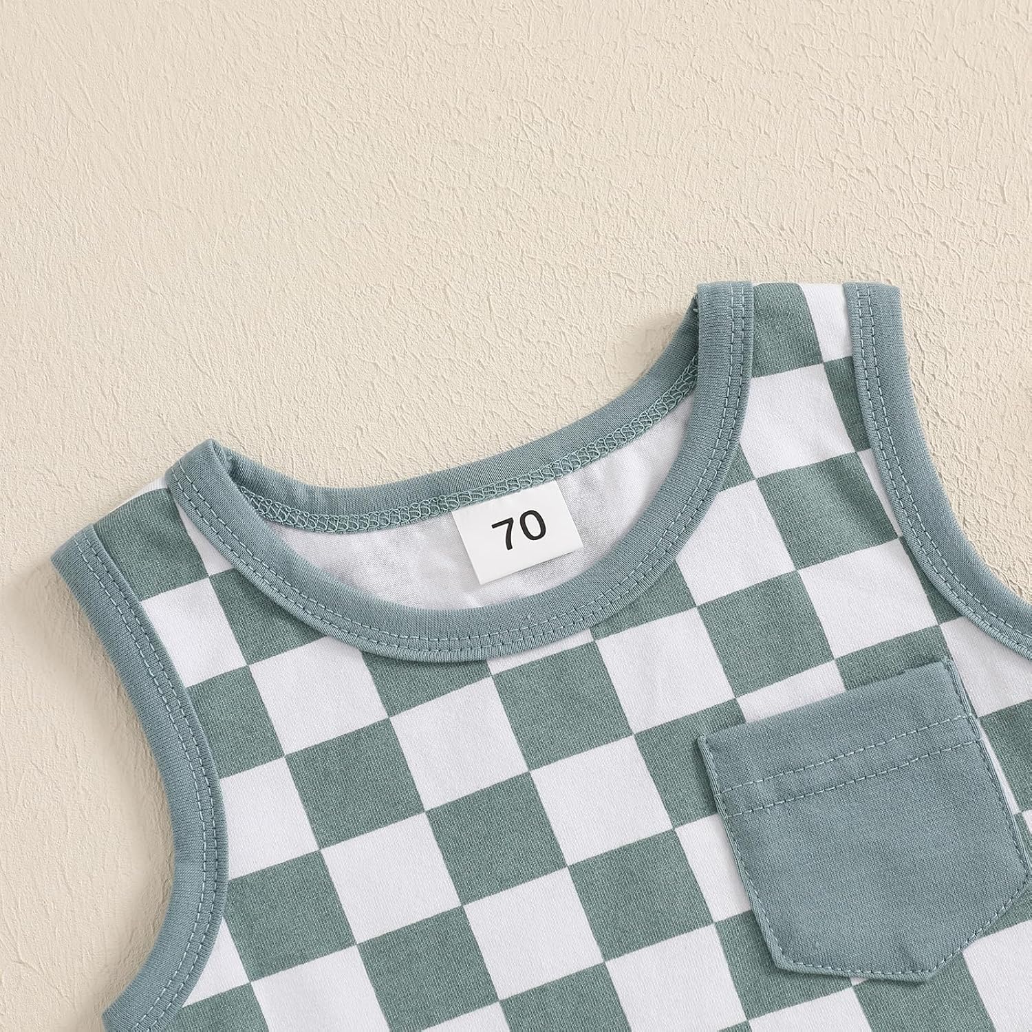 Comfort Style Checkered Summer Set for Baby Boys